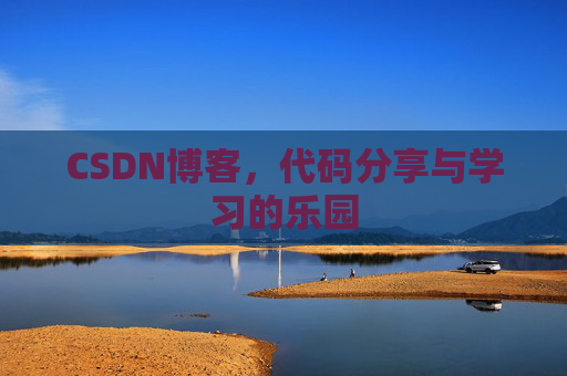 CSDN博客，代码分享与学习的乐园